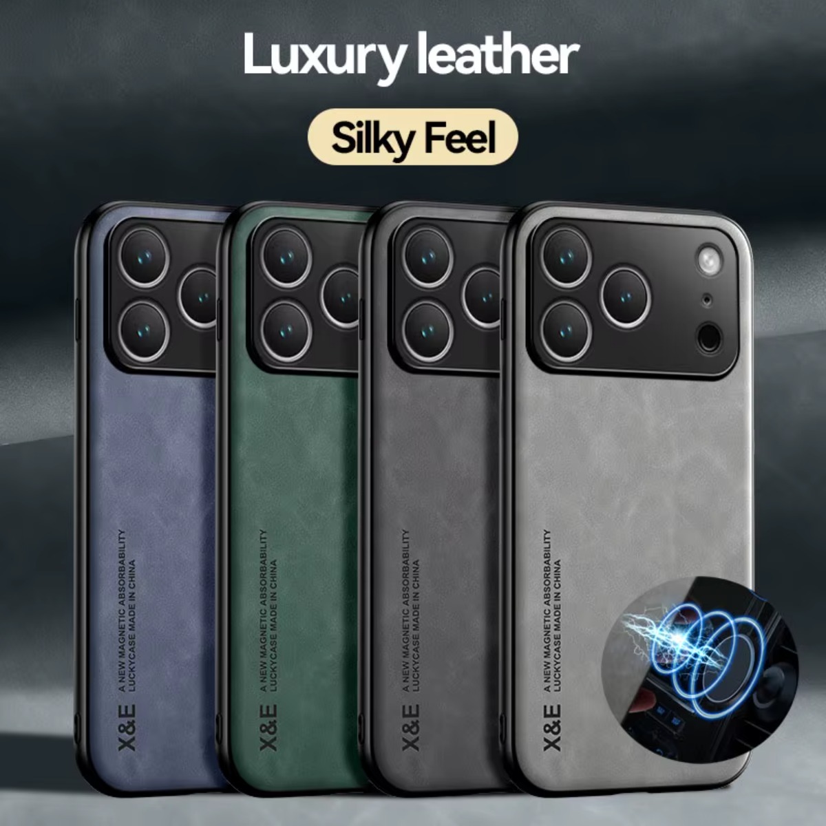 Car Mount Phone - Skórzane etui na telefon APPLE IPhone