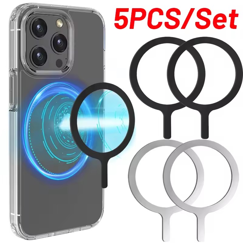 Car Mount Phone - 5-1 szt. Pierścień naklejany do bezprzewodowego