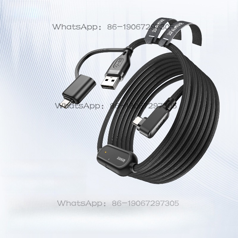 Kabel USB 2w1 w oplocie, przed – Fast Charging Cable recenzja i cena