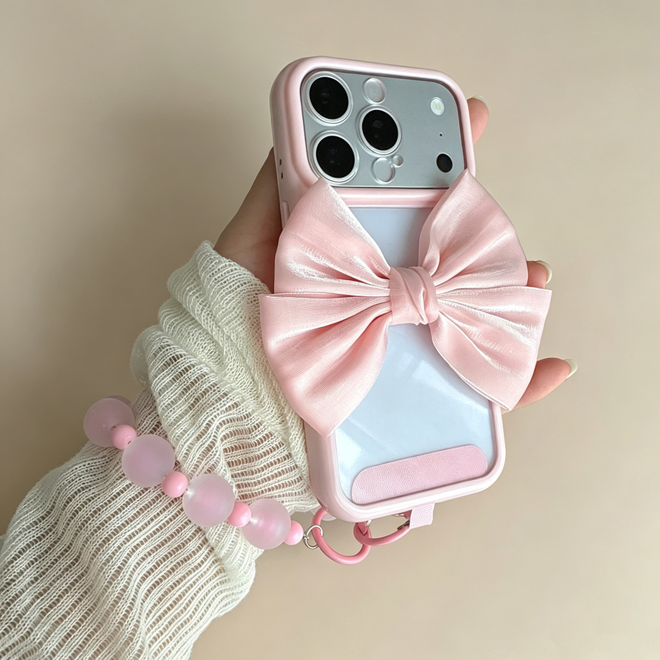 Różowe etui na telefon z kokar – Phone Accessories Crochet recenzja i cena