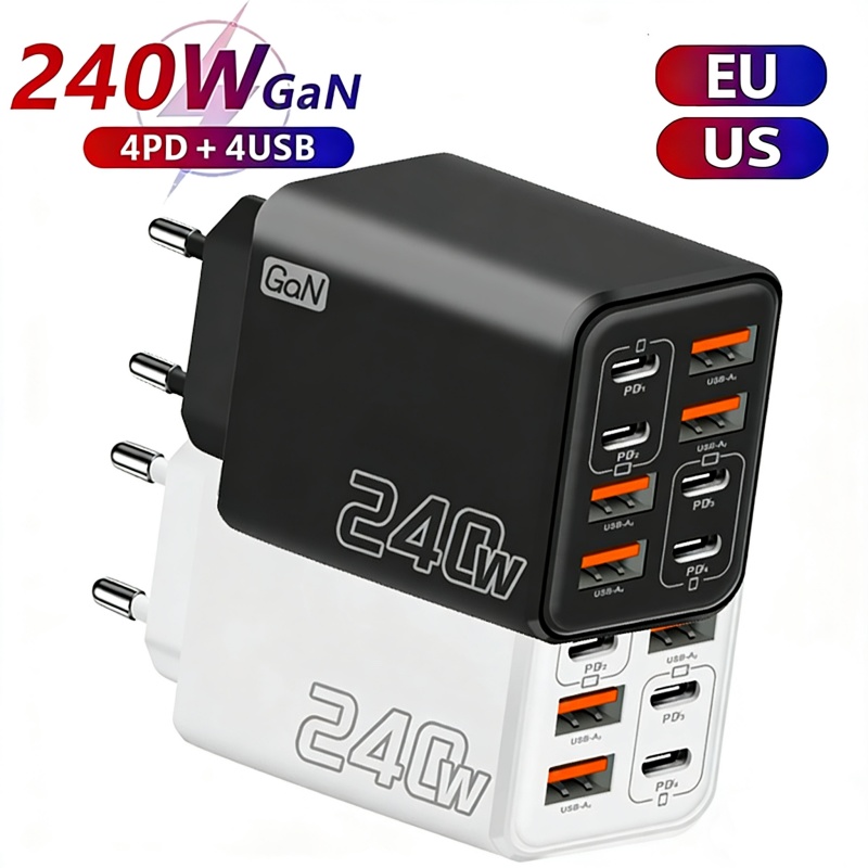 Ładowarka biurkowa 8 w 1 GaN U – Phone Accessories Wholesale recenzja i cena