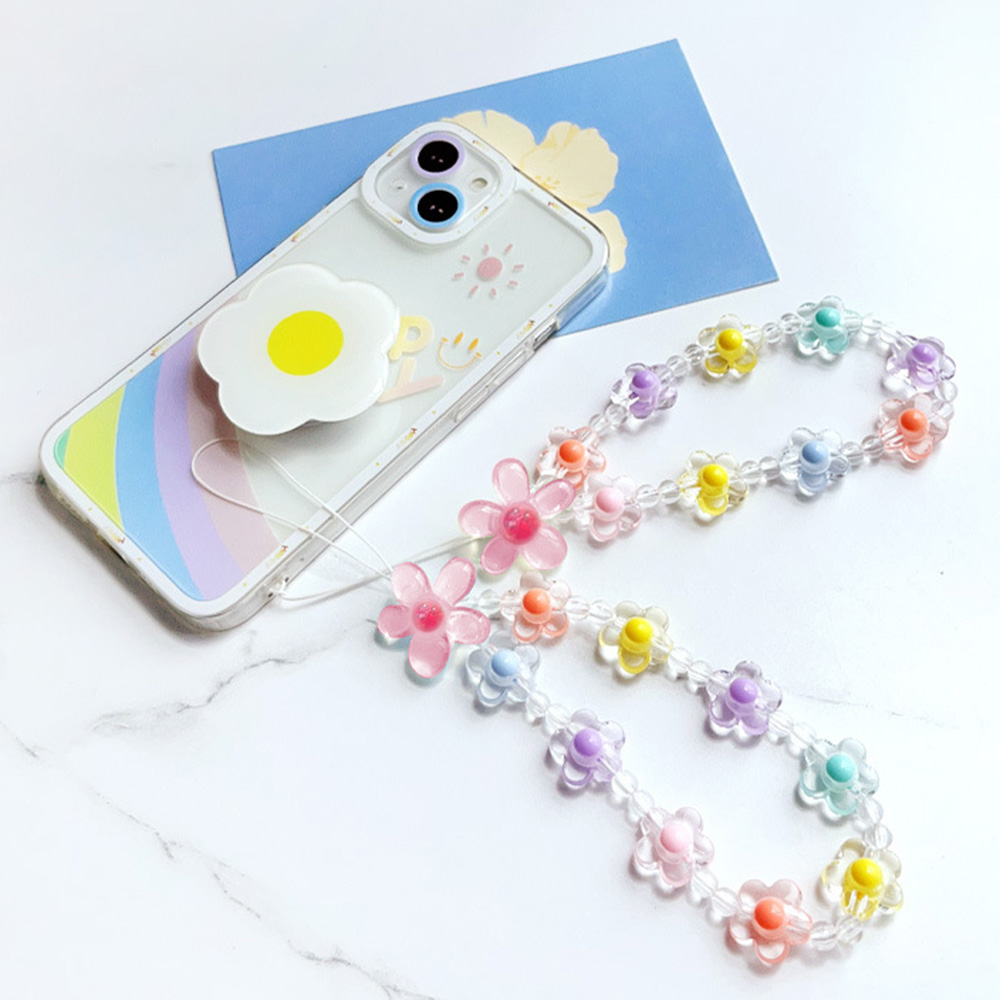 Kolorowe koraliki w kształcie  – Phone Accessories Crochet recenzja i cena
