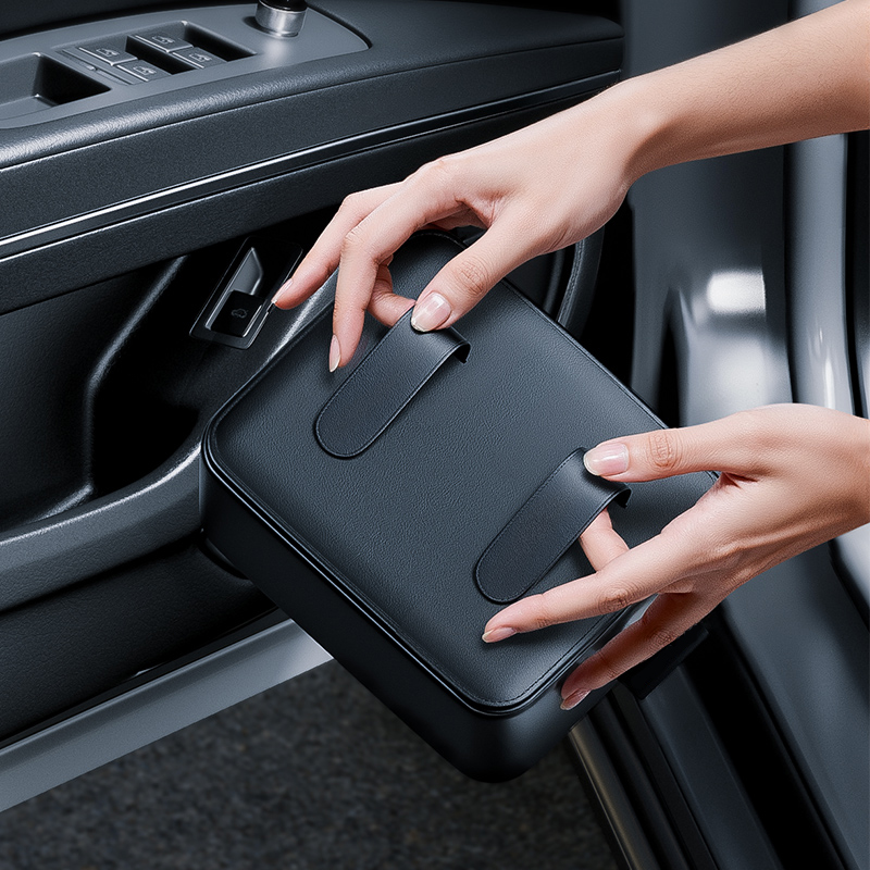 Uniwersalne kieszenie do przec – Phone Accessories Organizer recenzja i cena